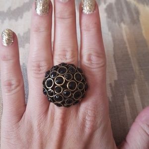 Rhinestone Statement Ring